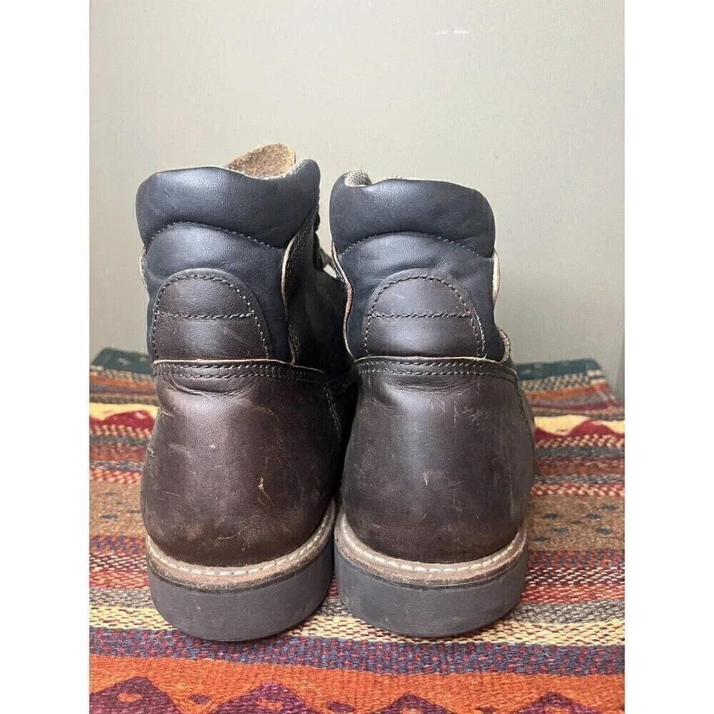 Irish Setter Redwing Made In USA 8600 Leather Safety Toe Work Boot Mens 11D